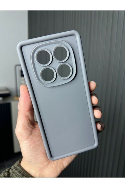 m.tk moveteck Case for Xiaomi Redmi Note 14 Pro 4g Soft Launch Silicone Camera Protected Protruding 3D Thick Edged