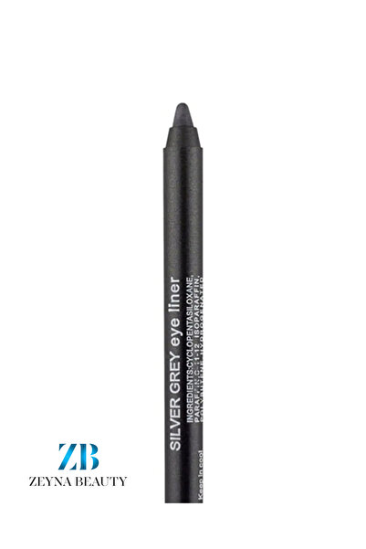 ZEYNABEAUTY Yağlı Silver Gri Göz Kalemi