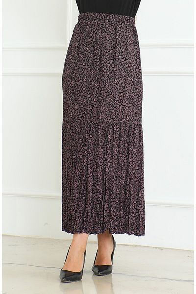 Gelince Fresh Layered Gypsy Large Size Skirt Size 42 44 46 48 50