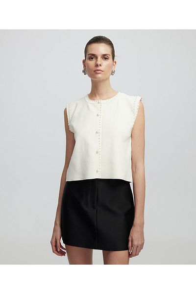 İpekyol Knitwear with Artificial Pearl Accessories
