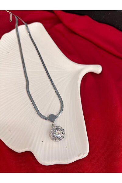 stainless steell قلادة من الفولاذ