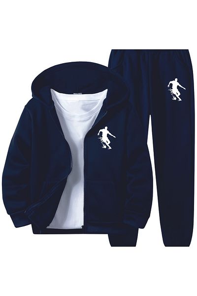 HOFFNUNG Σετ αθλητικής φόρμας FULL ZIP FOOTBALL PLAYER oversize