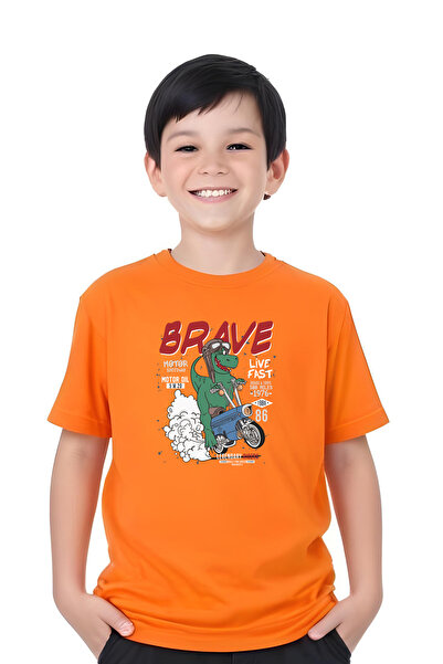 panios kids Ανδρικό κοντομάνικο μπλουζάκι Brave Printed