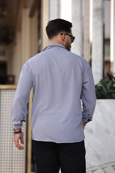 CAN Men's Gray Summer Aerobin Shirt
