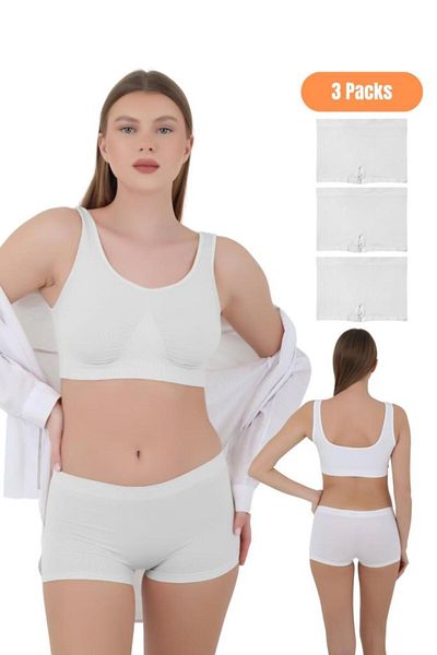 CNT Γυναικείο Microfiber Short Boxer - Ειδικό Πακέτο 3