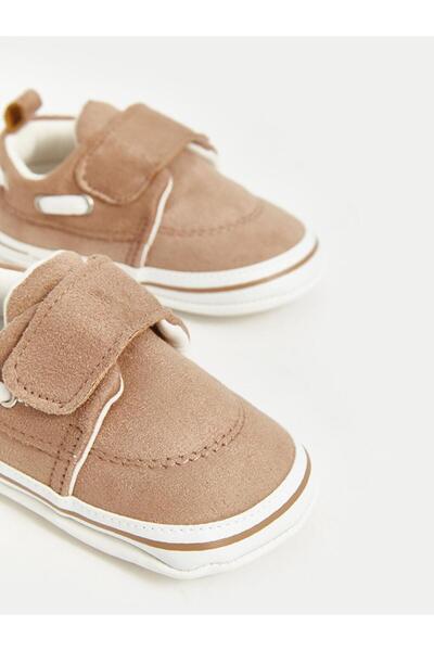 LC Waikiki Cırt Cırtlı Erkek Bebek Yürüme Öncesi Ev Ayakkabısı