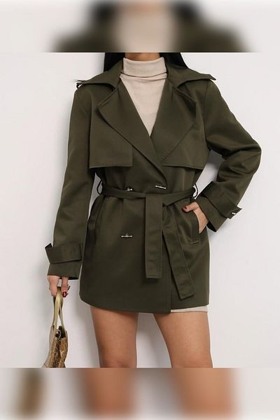 Enter Women's Lined Trench Coat