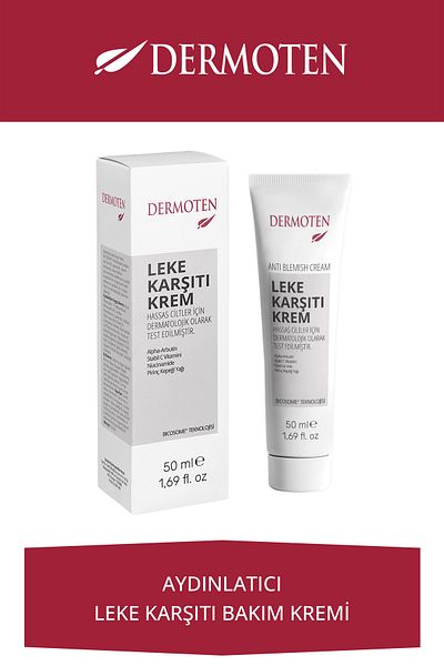 Dermoten Skin Whitening, Brightening Anti-Blemish Care Cream - Bicosome