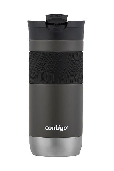 Contigo Snapseal Byron Thermal Mug 470 ml, Stainless Steel Insulated Mug, Vacuum Mug .