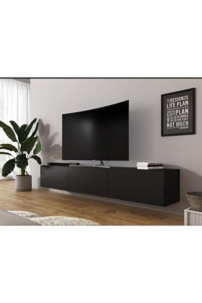 Home Black Fuzzy  Tv Ünitesi