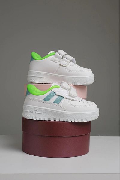 Oksit Dětské Unisex dětské tenisky Ezra Air se silnou páskou na podrážce