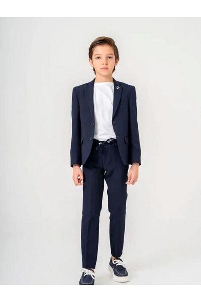 Zekids Boy's T-Shirt Jacket Pants 3-Piece Sports Set (3-6 Years Old)