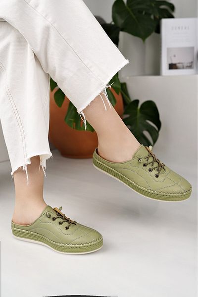Diego Carlotti Genuine Leather Women's Casual Slippers Shoes Dd9752