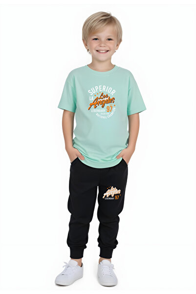 panios kids Los Anđeles komplet za dečake sa dvostrukim džepovima, gornji i d...