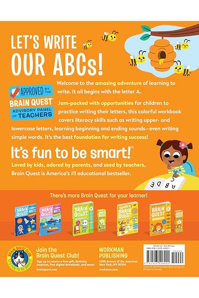 Workman Publishing Brain Quest - English Tutorial Book for Kids 4 Years Old