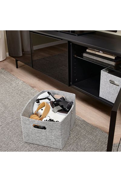 IKEA Γκρι Καλάθι - 25x35x20 cm