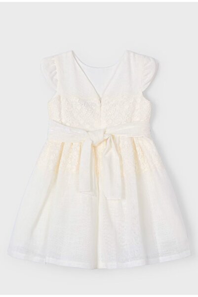 MAYORAL 3911 Κοριτσίστικο φόρεμα με δαντέλα
