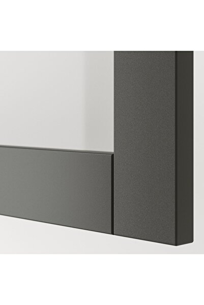 IKEA tv sehpası, koyu gri, 180x42x38 cm, LAPPVIKEN