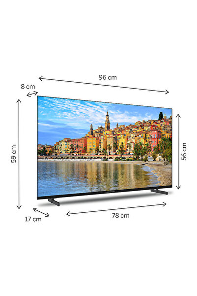 THOMSON 43FG2S14 43 inç 109 Ekran Uydu Alıcılı Google Smart FHD LED TV