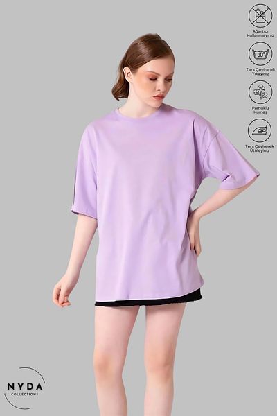 Nyda Collections Unisex Crew Neck Attack on Titan εμπριμέ βαμβακερό κοντομάνικο μπλουζάκι