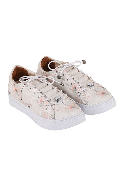 NOOSY Printed Soft Floral Design Unisex Kids Sneakers