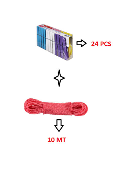 Toptancı Amca ZAMBAK 24 BUCĂȚI ȘUBĂ + FRĂȘĂ DE HĂRĂ 10 METRI