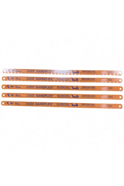 kölner BAHCO SANDFLEX 5 Adet Bimetal Demir Testere Laması 24'' 300mm