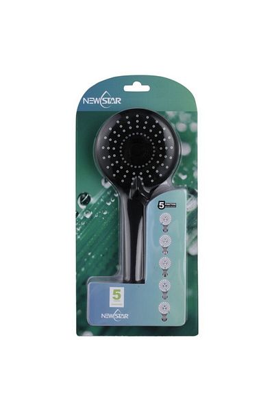 Newstar Elegant and Modern Design Round Durable Handheld Shower 11cm
