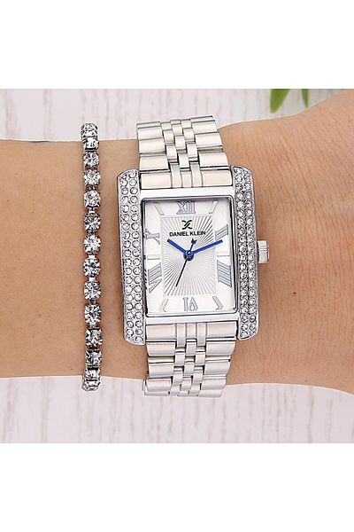 Daniel Klein Dke.1.10809-1 Women's Wrist Watch with Bracelet Gift