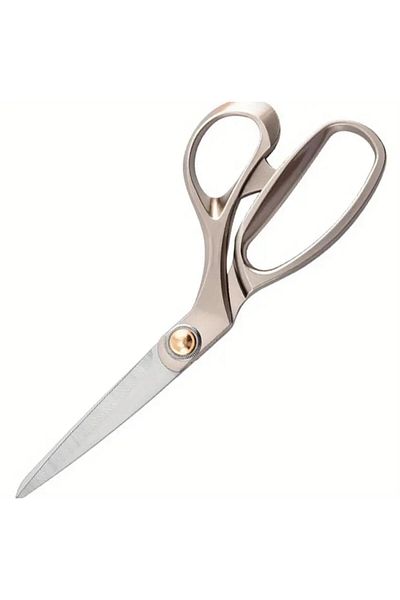 OZN AKSESUAR Silver Color Sewing Scissors Tailor Scissors 26.5 cm