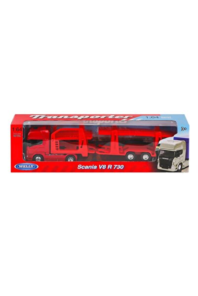 Vardem StarCrown Welly Taşıyıcı Scania R730 1:64 -Vardem Oyuncak