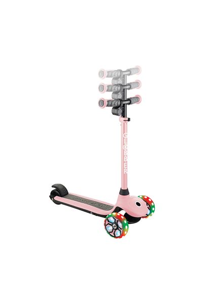 Globber One K E-Motion 4 Plus - Light Electric Scooter - Pastel Pink