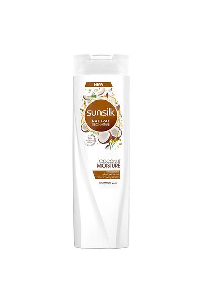 Sunsilk Natural Recharge Coconut Shampoo 24 Hour Moisture with Natural Coconut Oil 350ml