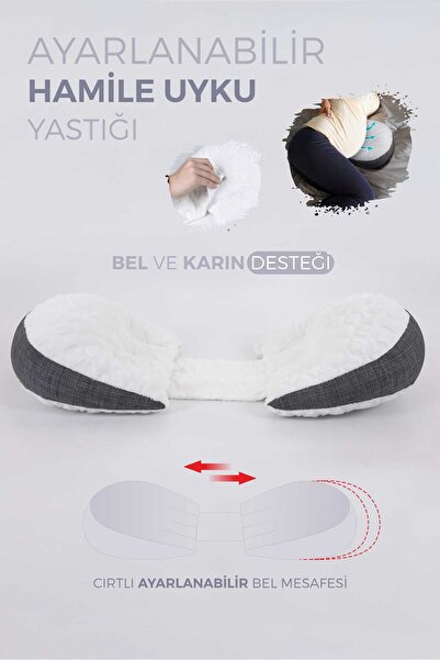Umaybebek Bel Ve Karın Desteği, Hamile Yastığı, Çok Fonksiyonlu, Uyku Emzirme...