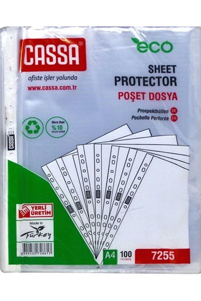 Cassa حقيبة ملف 100 قطعة صدمة صدمة