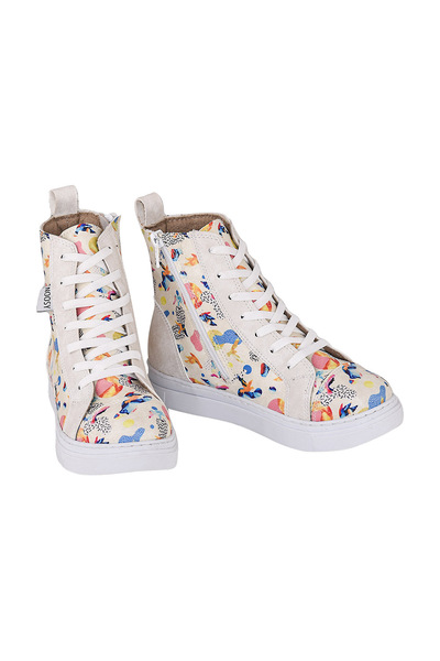 NOOSY Кольорові дитячі черевики з принтом