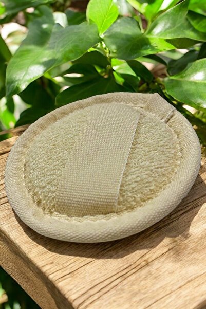 EM AMANOS BEAUTY Doğal Kabak Lifi Yüz Pad Peeling Kesesi - Siyah Nokta, Sivilce, Kırışıklık Karşıtı, Cilt Yenileyici