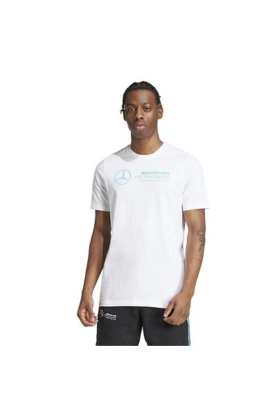 adidas Ανδρικό μπλουζάκι Mercedes Dna σε λευκό στυλ JV5456