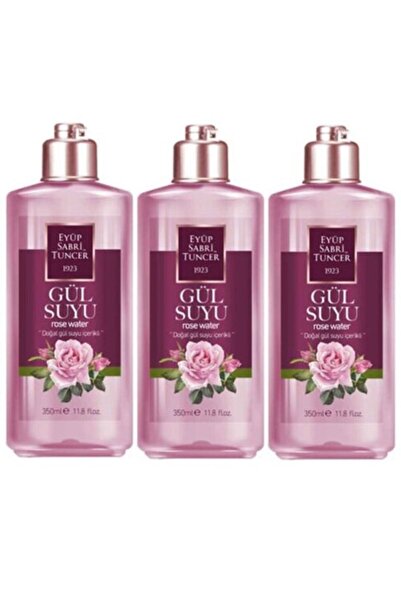 Eyüp Sabri Tuncer Doğal Gül Suyu 350 Ml x3 Adet