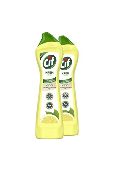 Cif Krem Limon Kokulu 500 Ml X 2 Adet