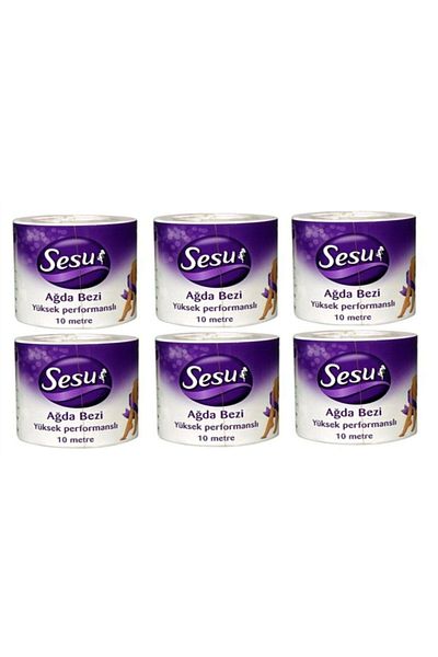 Sesu 10M Waxing Cloth Roll - Btr02060121 Pack of 6