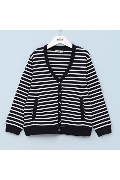 WANEX Cardigan pentru baieti bleumarin - 13035 - Maneca lunga, nasturi