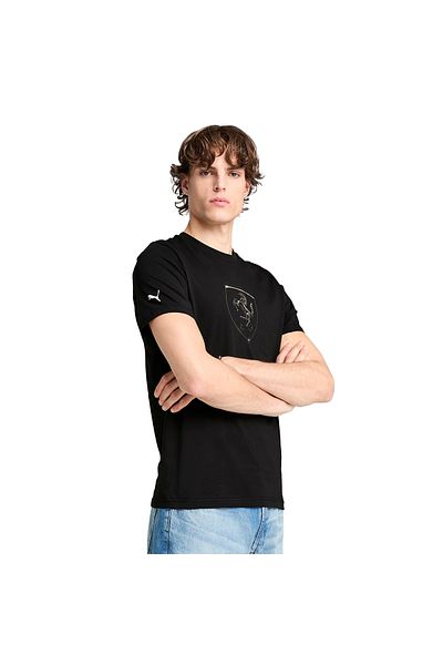 Puma Ανδρικό μπλουζάκι Ferrari Race σε μαύρο casual στυλ 63018901