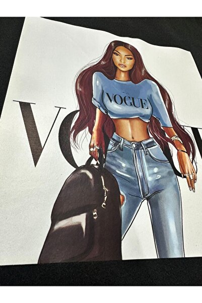 Gönülden Tasarım Ütü İle Yapışan Tasarım Uzun Saçlı Kız Transfer Baskı Arma 2...