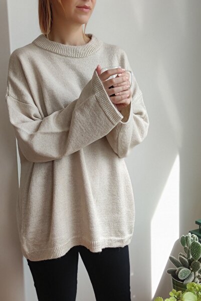 MADAMMERY Pulover cu mâneci largi