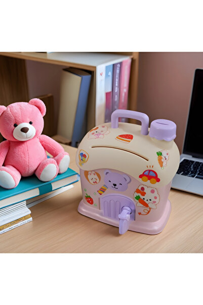 SandalyeDeposu Ev Tasarımlı Kilitli Tasarruf Özendirici Kumbara