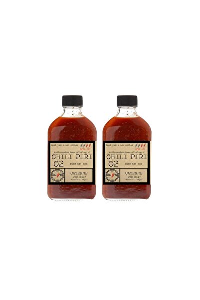CHİLİ PİRİ Füme Acı Sos No:2 200 mL - 2'li Set