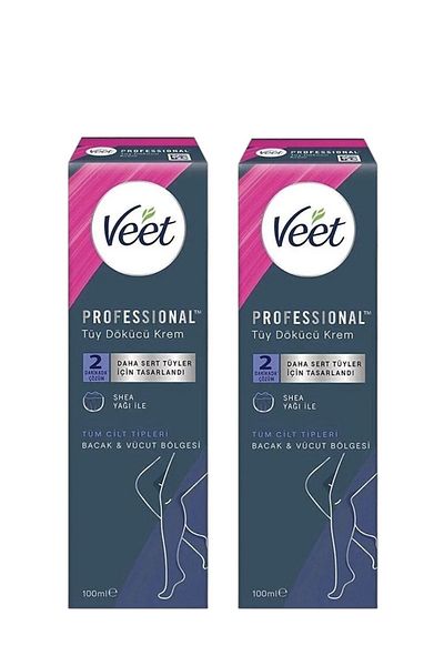 Veet Depilatory Cream All Skin 100 ml X 2 Pieces