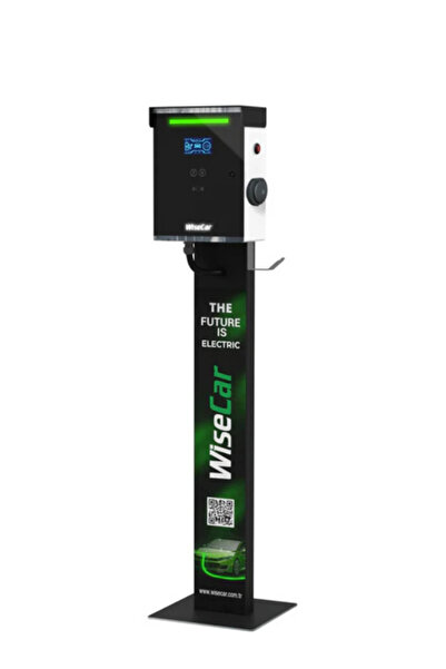 WiseDec Wisecar Wt3 Smart 22 Kw Standlı Elektrikli Araç Şarj Istasyonu Kablolu