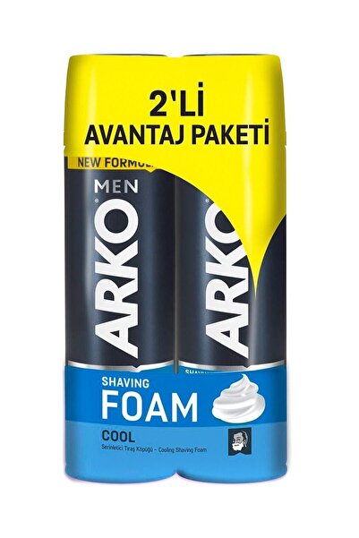 Arko Men Arko Traş Köpük 200 Ml Cool x2 Adet